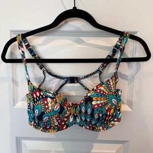 Freya Plunge Bikini Top Size 34E US